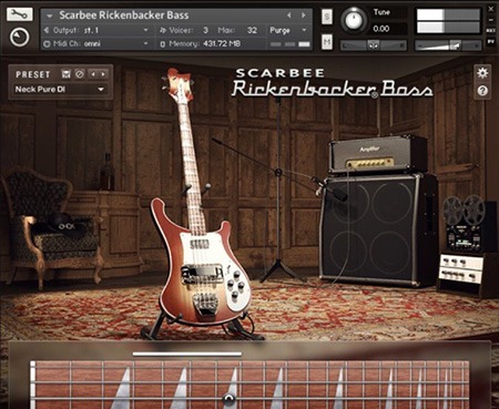 Native Instruments Scarbee Rickenbacker Bass v1.3.0 KONTAKT